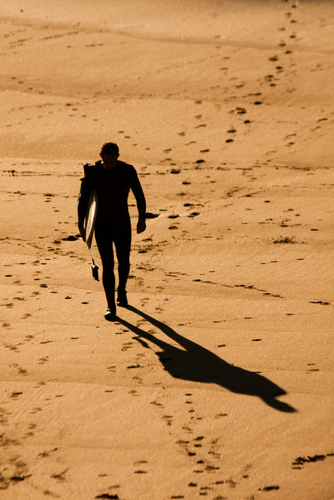 St. Finian's Bay - Lone Surfer